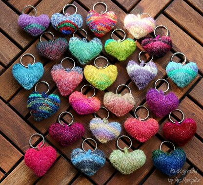 Knit hearts to be my Valentine