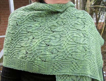 Nantan Lace Cluster Shawl