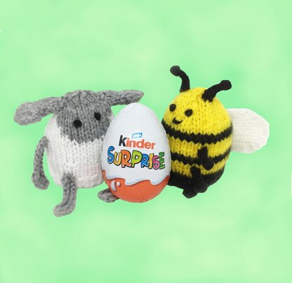 Easter Kinder Surprise cover, sheep and bee