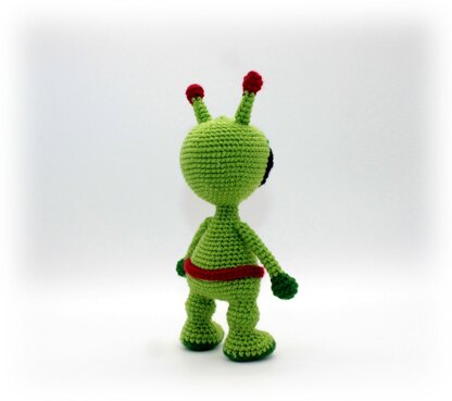 Confused with the Toy Story Alien crochet kit