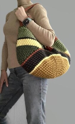 Multicolor Bag in Wool
