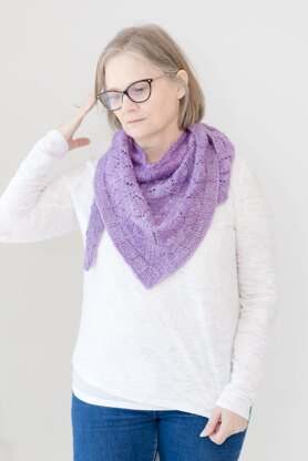 When the Lilacs Bloom Shawl