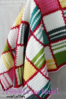 Patch Me a Line Blanket