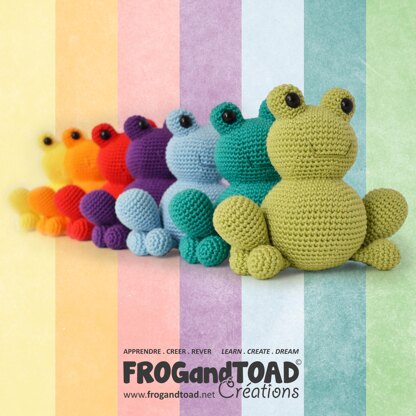 Frog Amphibian Amigurumi Crochet Toad - FROGandTOAD Créations