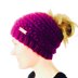 Honeycomb Love Bun Hat