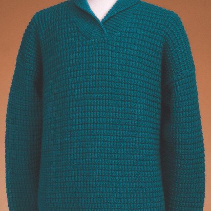 Shawl Collar Pullover #120