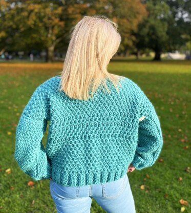 Day off Chunky Jumper Knitting Pattern