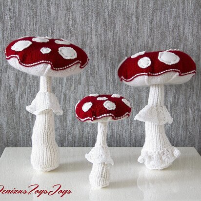 3 Fly Agarics