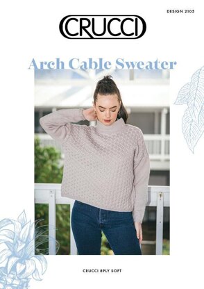 2105 Arch Cable Sweater