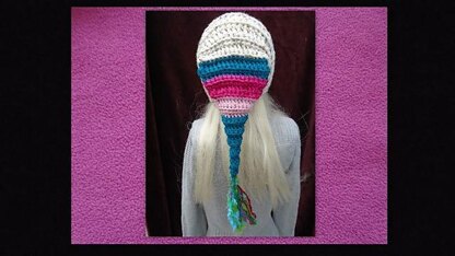 865 - Colorful Fairy Pixie Hood