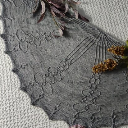 Mandrágora Shawl - knitting pattern