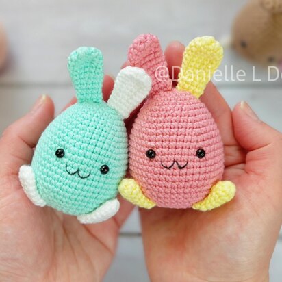 Easter bunny egg amigurumi