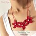 Crochet Necklace of Love