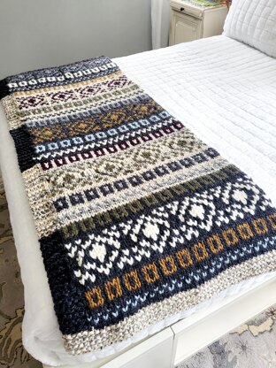 Fair Isle Flair Blanket