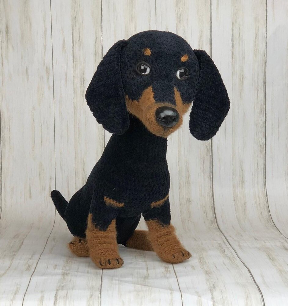 Buy Dog Amigurumi Pattern Pebbles the Dachshund Dog english PDF Tutorial  Dachshund Sausage Dog Crochet Pattern Teckle Amigurumi Online in India 