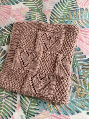Heart Baby Blanket
