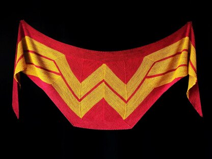 Wonder Woman Wrap (knit)