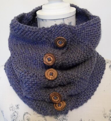 Entrelac Cowl, Neckwarmer