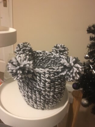 Simple Bolster Basket