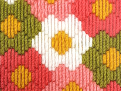 Oh Sew Bootiful Flower Power Wall Hanging Bargello Kit