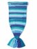 Crochet Mermaid Tail Snuggle Sack in Bernat Pop! - Downloadable PDF