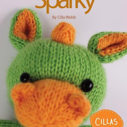Sparky the Baby Dragon - knitting pattern