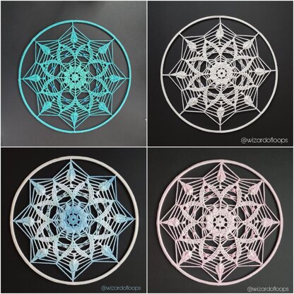 Mandala 'Starlight' crochet pattern