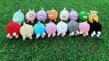 BABY SHEEP- sheep 4- crochet pattern- English