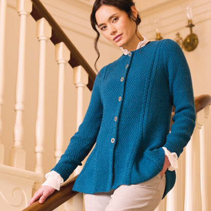 Pucker Jacket in Rowan Pure Alpaca - Downloadable PDF