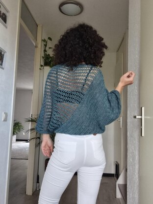 "Be Glam" Poncho Blouse