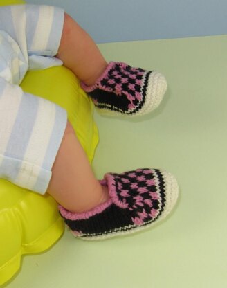 Baby Check deck Shoes