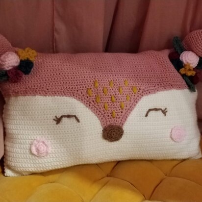 Reindeer Pillow Crochet