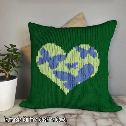 Intarsia - Heart of Butterflies - Chart Only