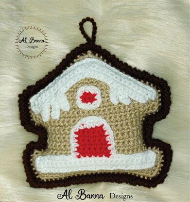 Gingerbread House Cuddly toy/ Ornament