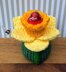 Daffodil - Chocolate Orange Cover & Easter Egg Cosy