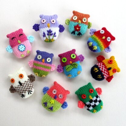 10 Tiny Owls