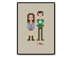 Amy and Sheldon In Love - PDF Cross Stitch Pattern