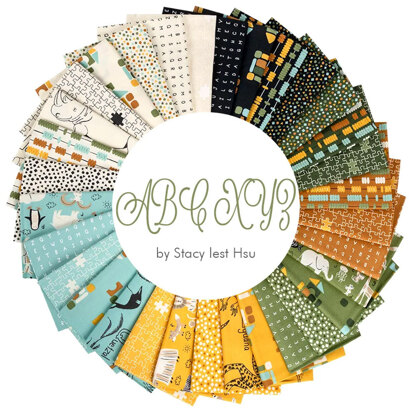 Moda Fabrics ABC XYZ Fat Quarter Bundle