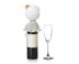 Girl Cat Wine Bottle Topper