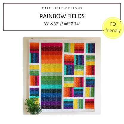 Rainbow Fields Quilt