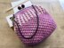 Vintage Fuchsia Purse Handbag