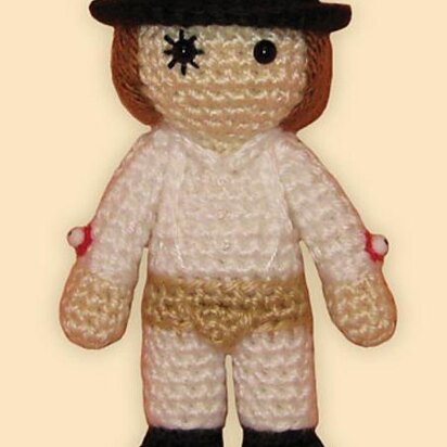 Amigurumi Alex from A Clockwork Orange