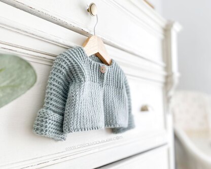 Size 9 months - ITSY-BITSY Crochet Cardigan
