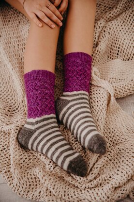 Striped & Cute Socks