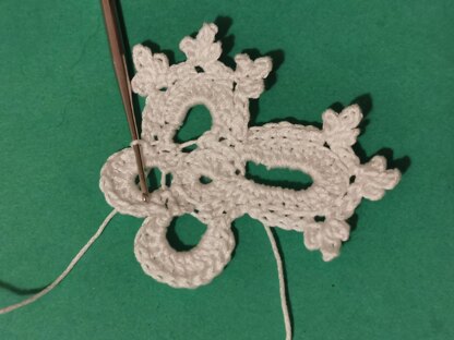 Cross Christening favor pattern