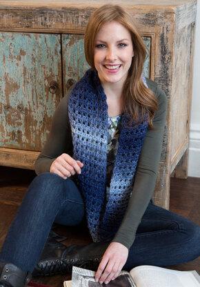 Jeans Worthy Cowl in Red Heart Boutique Infinity - LW4666 - Downloadable PDF