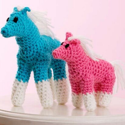 My Ponies and Me in Red Heart Super Saver Economy Solids - LW3665
