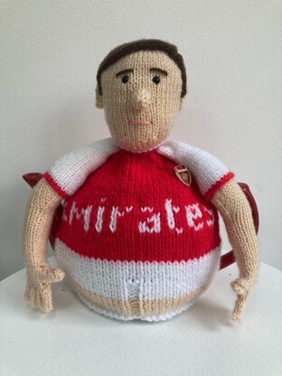 Arsenal Football Player Tea Cosy