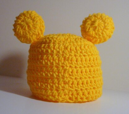 Teddy Bear Hat Newborn to Adult