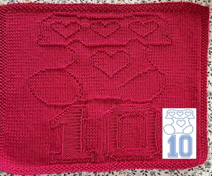 Nr. 299 – 23 – 10. Christmas Stocking 89 stitches